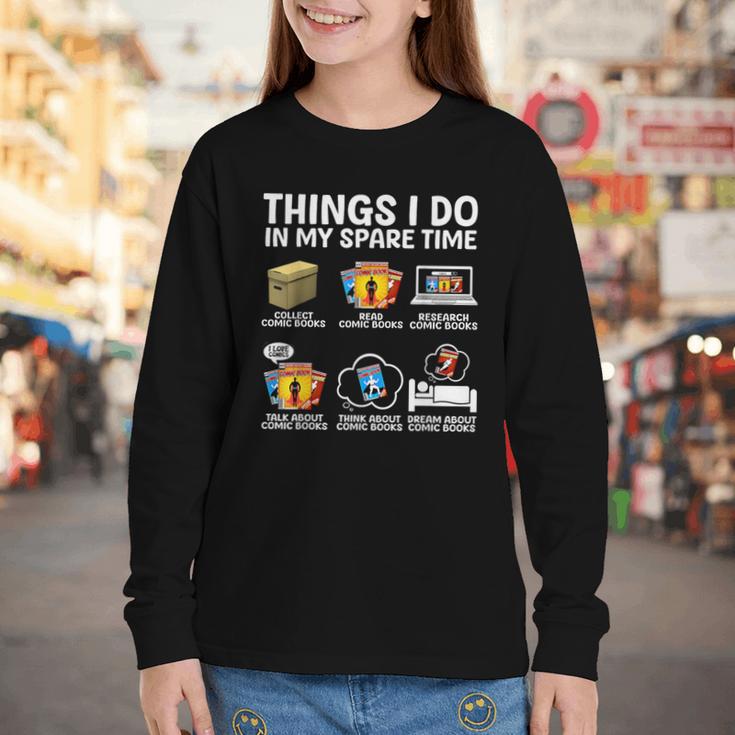 Best Comic Book For Men Women Comic Book Collectors Youth Long Sleeve Tee