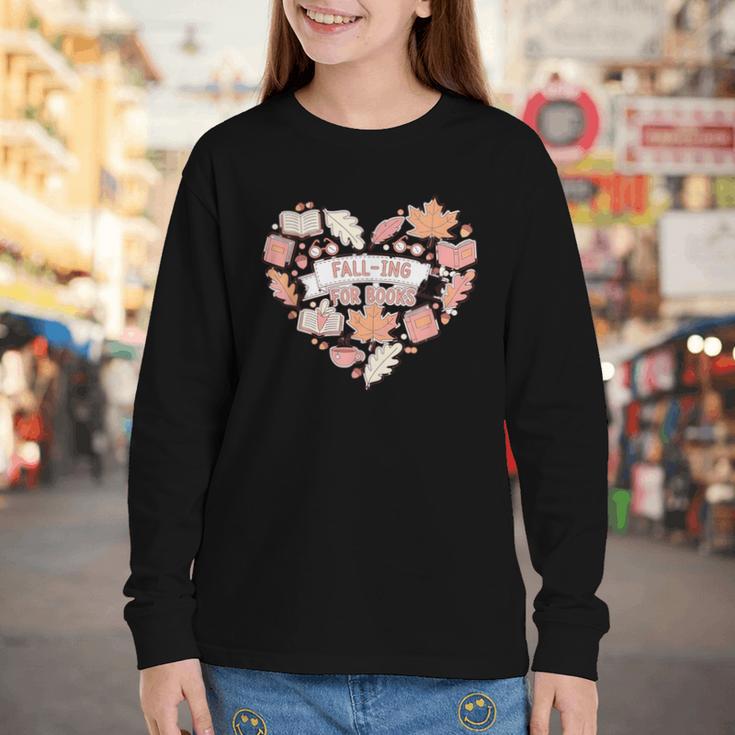 Big Book And Fall Heart Youth Long Sleeve Tee Big Book And Fall Heart Youth Long Sleeve Tee