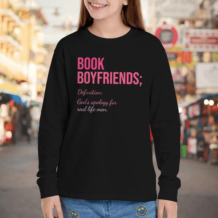 Book Boyfriends Definition Youth Long Sleeve Tee