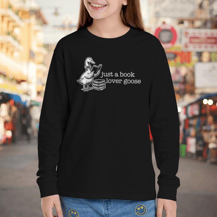 Bookish Club Silly Lover Book Reader Reading Gift Youth Long Sleeve Tee