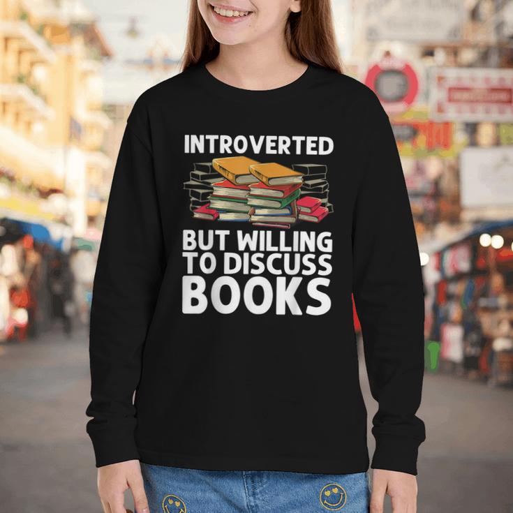 Bookworm Art For Men Women Book Reading Lover Bookish Youth Long Sleeve Tee Bookworm Art For Men Women Book Reading Lover Bookish Youth Long Sleeve Tee