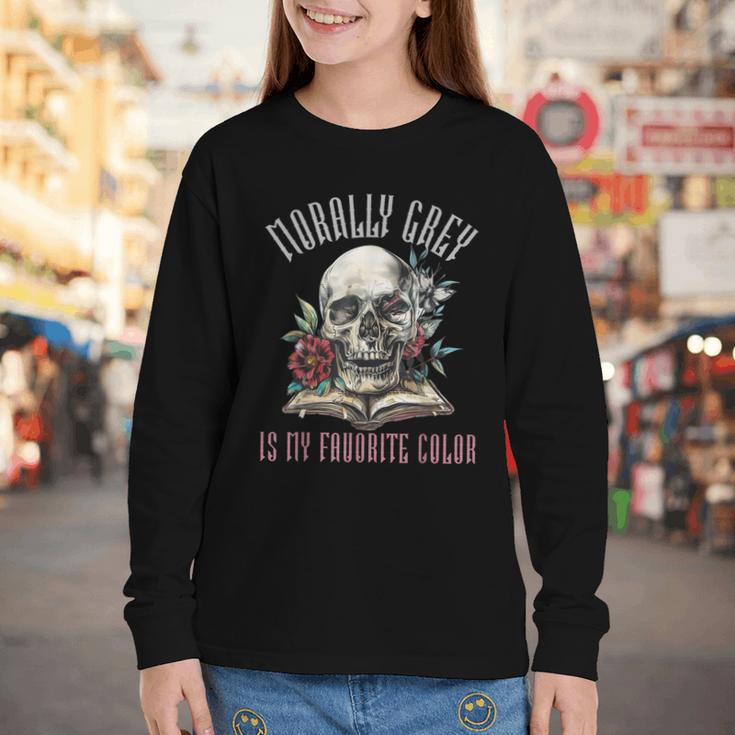 Dark Romance Spicy Fairy Tales Morally Grey Books Villain Youth Long Sleeve Tee