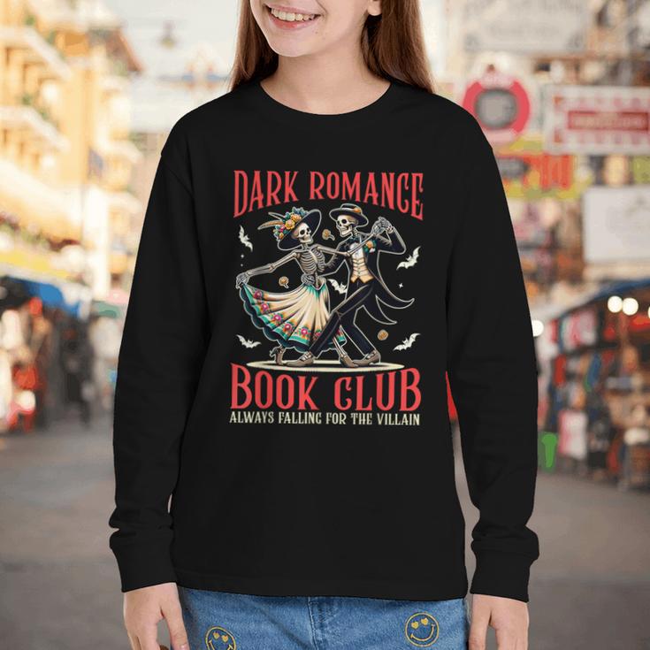 Enemies To Lovers Villain Reading Dark Romance Book Club Youth Long Sleeve Tee