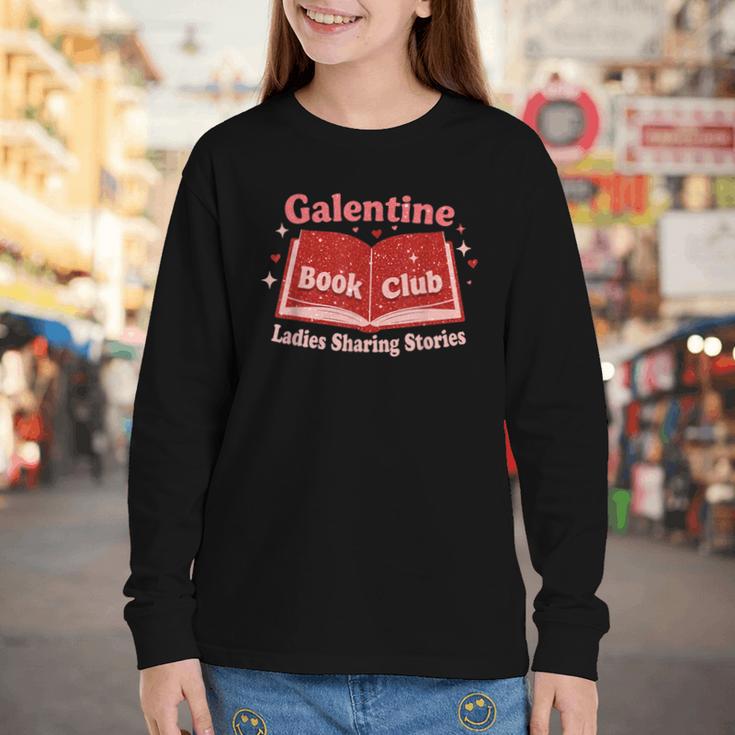 Galentine Book Club Youth Long Sleeve Tee Galentine Book Club Youth Long Sleeve Tee