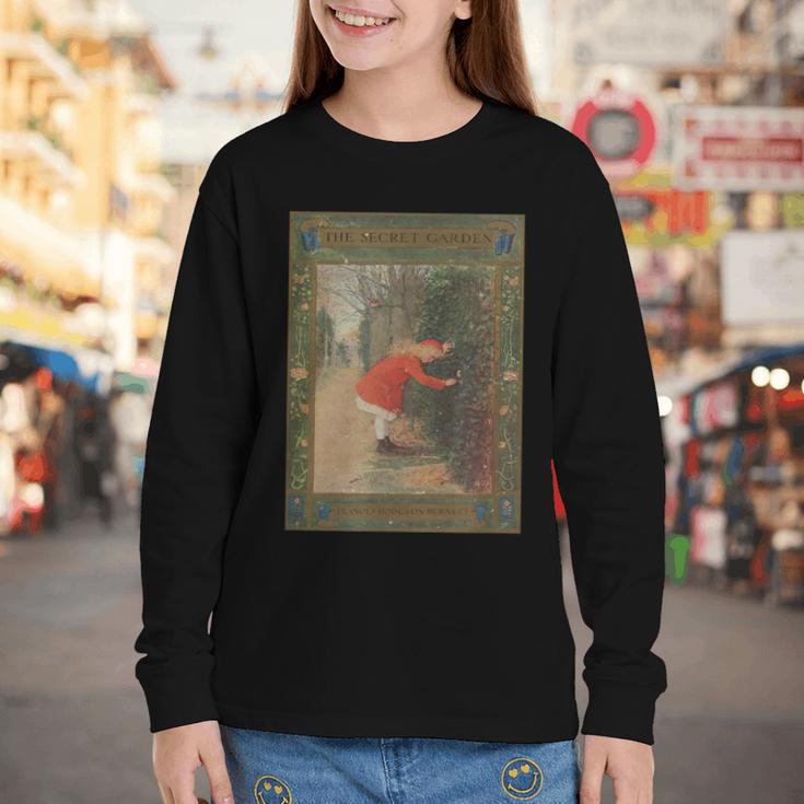 The Secret Garden Book Cover Youth Long Sleeve Tee The Secret Garden Book Cover Youth Long Sleeve Tee