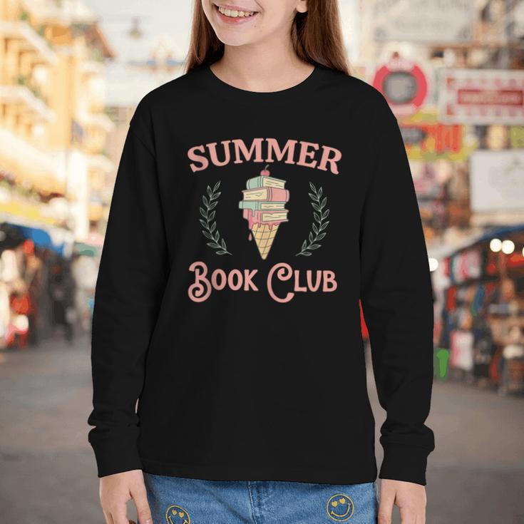 Summer Book Club Youth Long Sleeve Tee