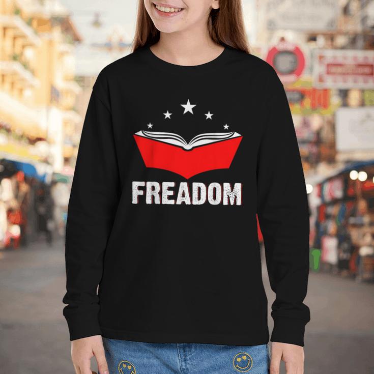 I Survived Reading Banned Books And All I Got Was Smarter Youth Long Sleeve Tee