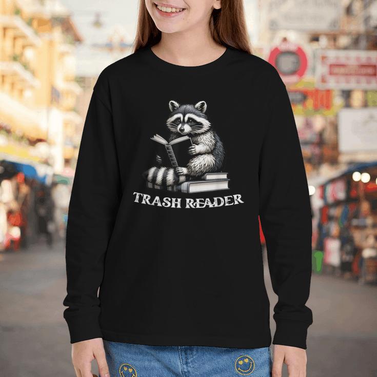 Trash Reader Book Reader Book Lover Book Reader Youth Long Sleeve Tee Trash Reader Book Reader Book Lover Book Reader Youth Long Sleeve Tee