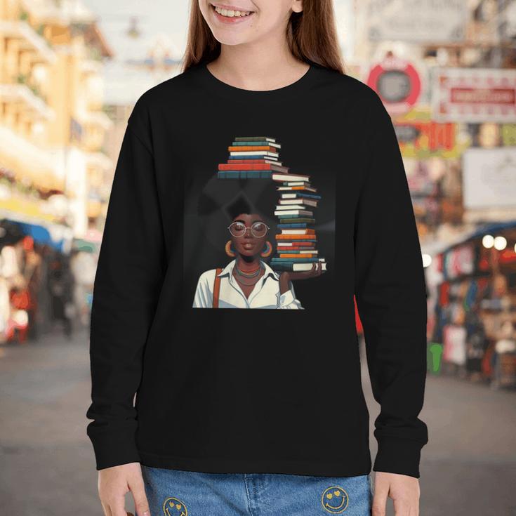 Women's Education Is Freedom Teacher Books Black History Month Youth Long Sleeve Tee Women's Education Is Freedom Teacher Books Black History Month Youth Long Sleeve Tee