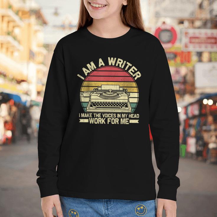 Writer Shirt Men Women Author Book Novelist Poet Youth Long Sleeve Tee