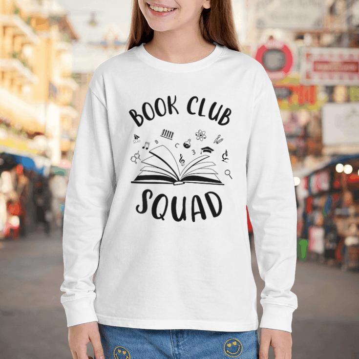 Books Club Squad Reading Book Lover Book Minimalist Team Tee Youth Long Sleeve Tee Books Club Squad Reading Book Lover Book Minimalist Team Tee Youth Long Sleeve Tee