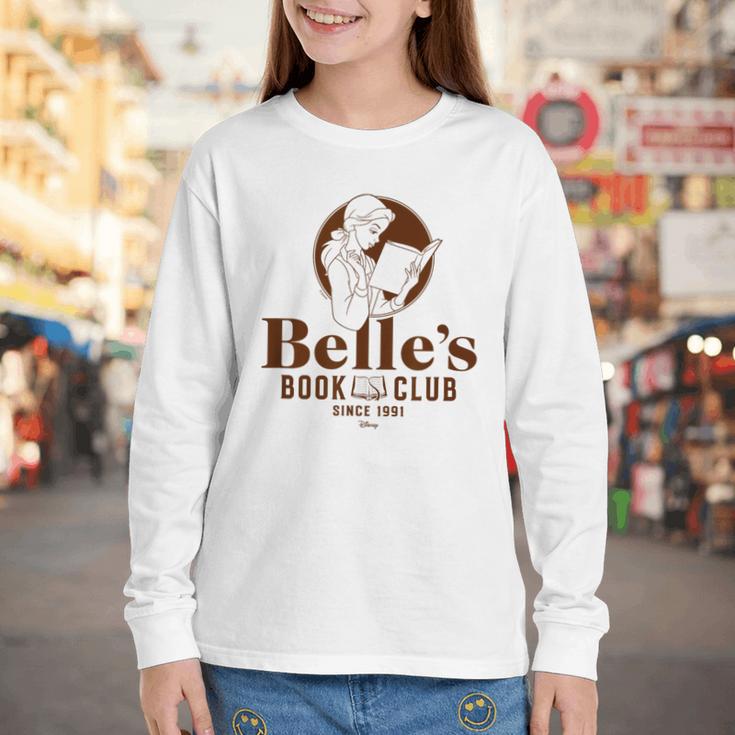 Disney Princess Belles Book Club Youth Long Sleeve Tee