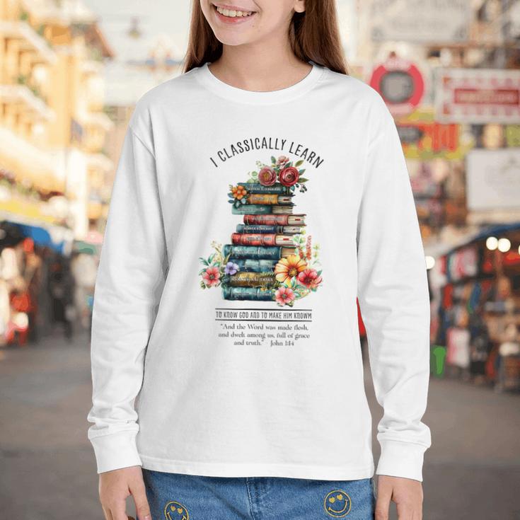 Essentials Classical Conversations CC Tutor Books Youth Long Sleeve Tee