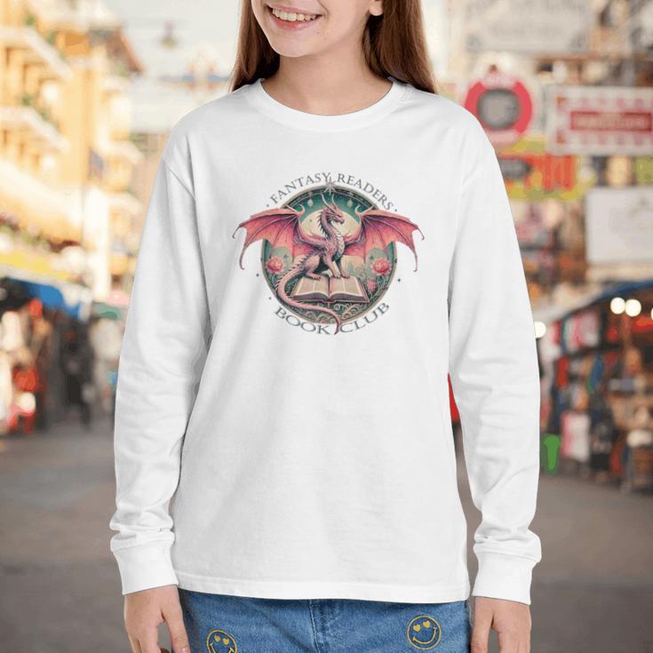 Fantasy Readers Book Club Fantasy Reader Youth Long Sleeve Tee