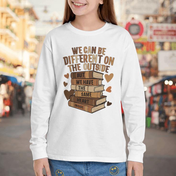 We Have The Same Heart History Month Book Lover Women Premium Tri-Blend Youth Long Sleeve Tee We Have The Same Heart History Month Book Lover Women Premium Tri-Blend Youth Long Sleeve Tee
