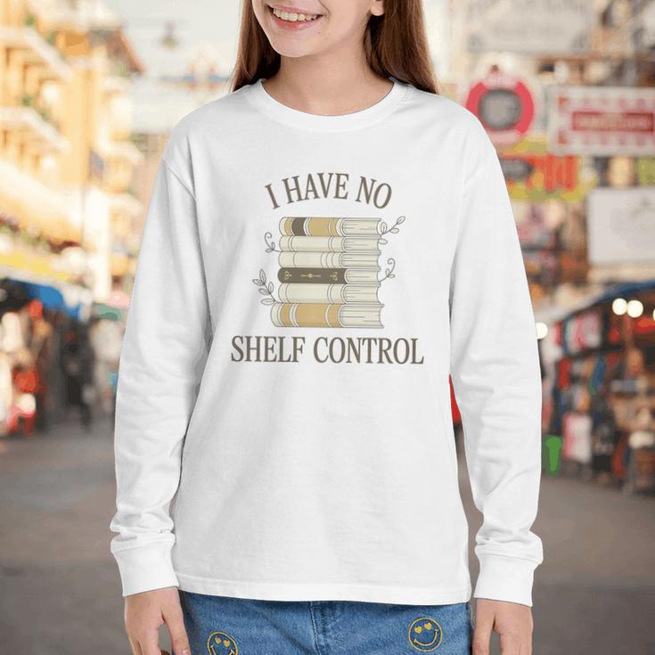 Minimalist Book Lover Pun Humor For Bookworms Librarians Art Premium Tri-Blend Youth Long Sleeve Tee