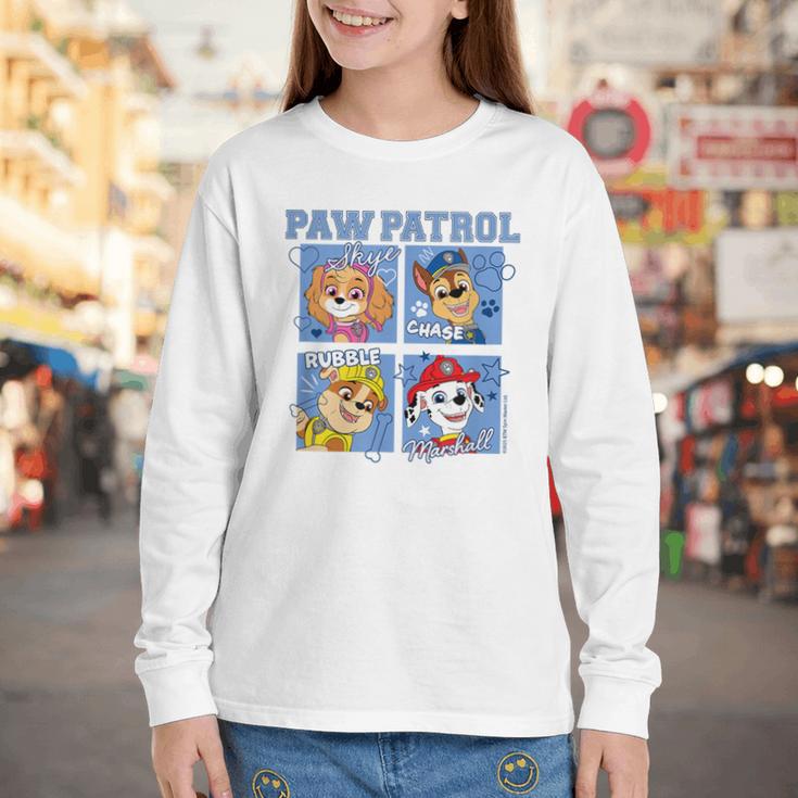 Paw Patrol Year Book Youth Long Sleeve Tee