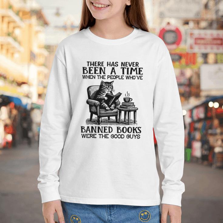 The People Who'Ve Banned Books Were The Good Guys Youth Long Sleeve Tee The People Who'Ve Banned Books Were The Good Guys Youth Long Sleeve Tee