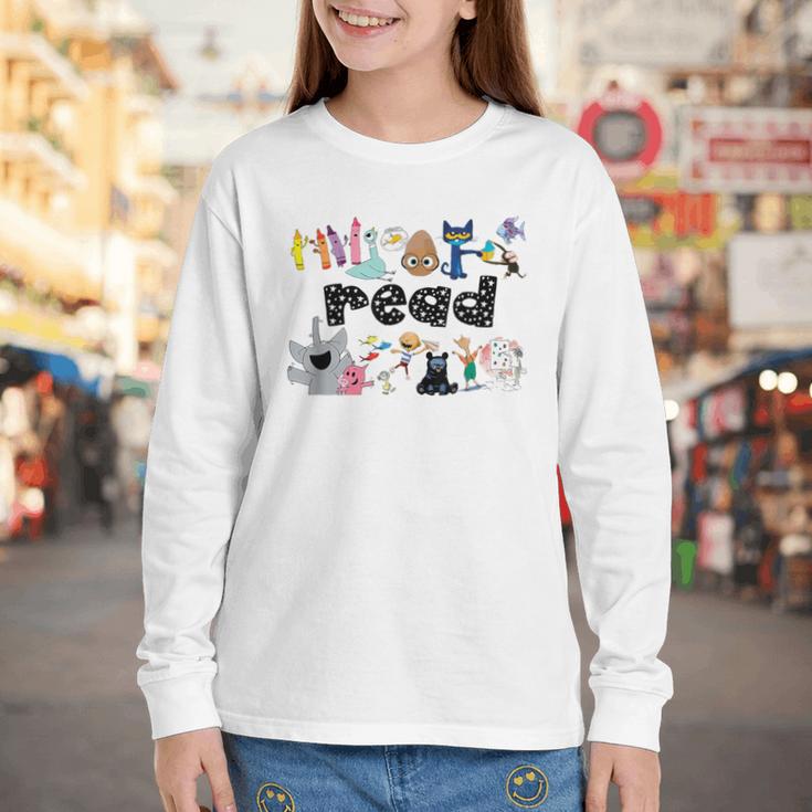 Read Children's Books Teacher Youth Long Sleeve Tee Read Children's Books Teacher Youth Long Sleeve Tee