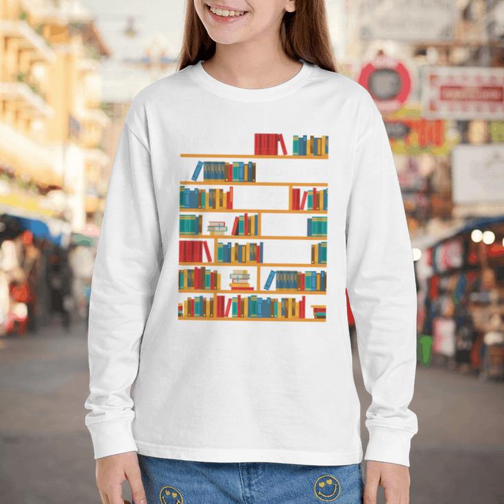 Reading Shirt There Is No Such Thing As Too Many Books Youth Long Sleeve Tee Reading Shirt There Is No Such Thing As Too Many Books Youth Long Sleeve Tee