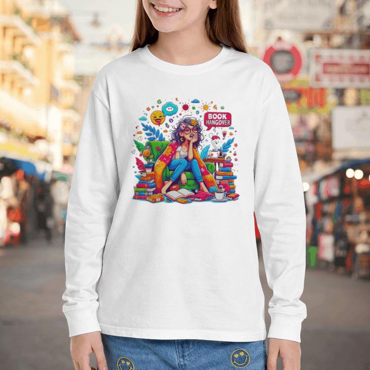 Woman Book Lover Book Hangover Woman Premium Tri-Blend Youth Long Sleeve Tee Woman Book Lover Book Hangover Woman Premium Tri-Blend Youth Long Sleeve Tee