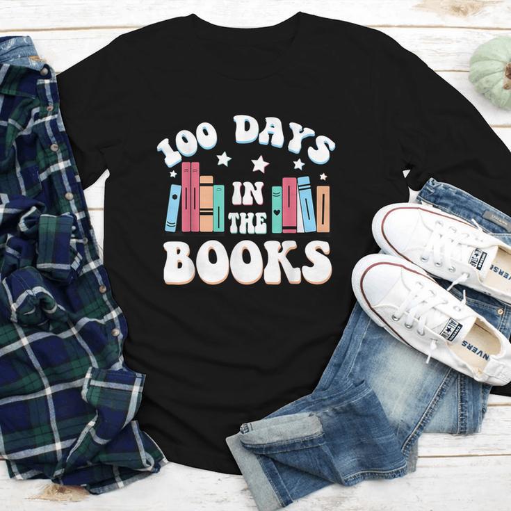 100 Days In The Books School Reading Celebration Youth Long Sleeve Tee
