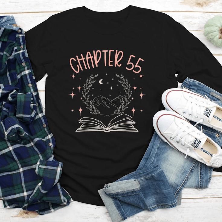 55th Birthday Women Book Lovers Chapter 55 Its My Birthday Youth Long Sleeve Tee