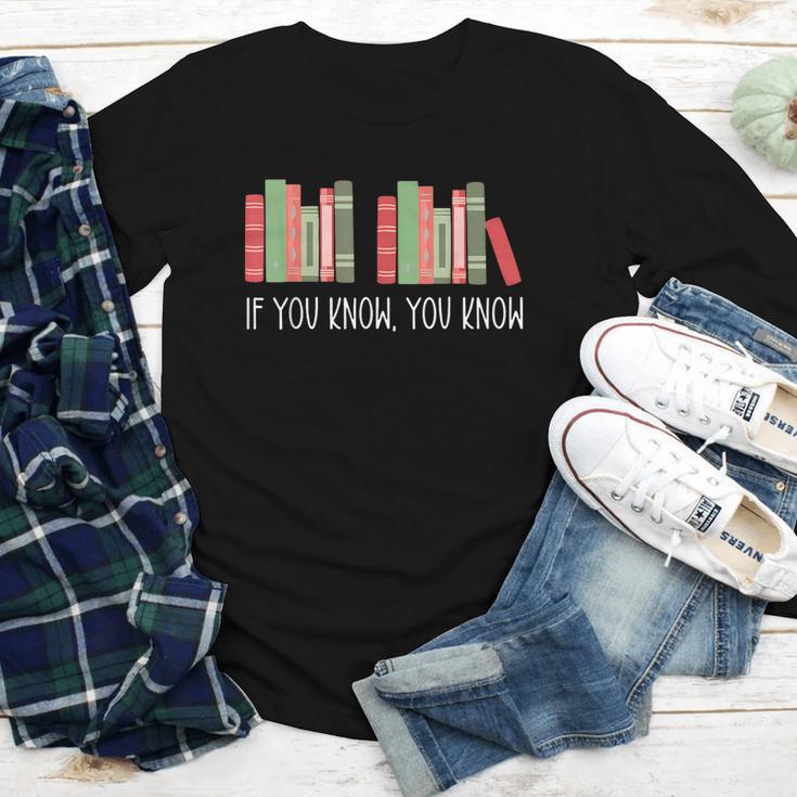 6 7 If You Know You Know Book Lover Six Seven Meme Youth Long Sleeve Tee