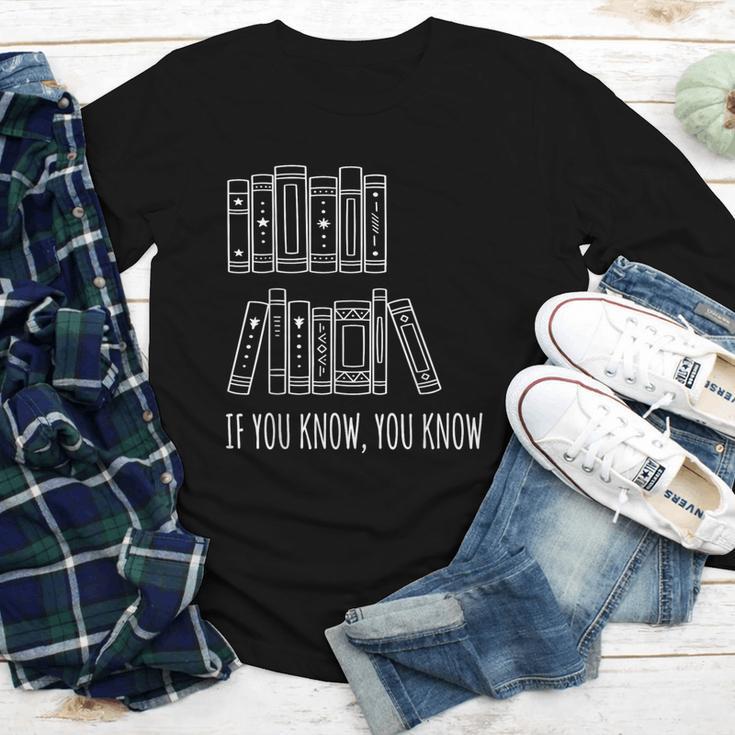 6 7 If You Know You Know Books Six Seven Meme Youth Long Sleeve Tee