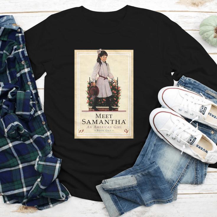 American Girl Meet Samantha Book Cover Youth Long Sleeve Tee