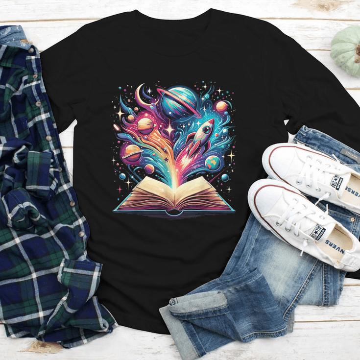 Astronomy Space Lover Books Bookworm Youth Long Sleeve Tee