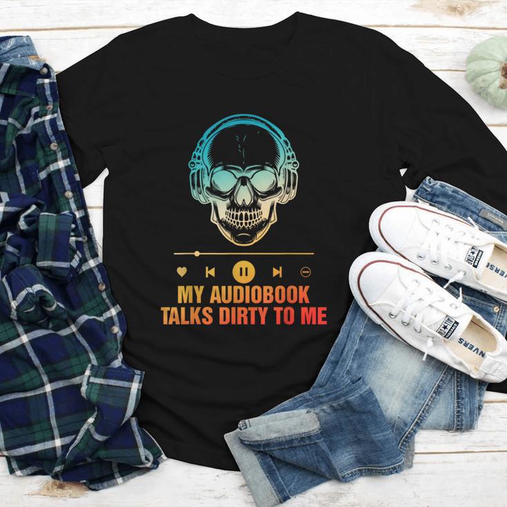 Audiobook Reader Smut Book My Audiobooks Talks Dirty To Me Youth Long Sleeve Tee Audiobook Reader Smut Book My Audiobooks Talks Dirty To Me Youth Long Sleeve Tee