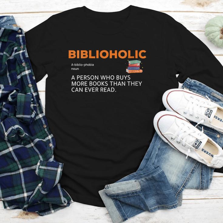 Biblioholic Definition Reading Nerd Book Lovers Geek Youth Long Sleeve Tee Biblioholic Definition Reading Nerd Book Lovers Geek Youth Long Sleeve Tee