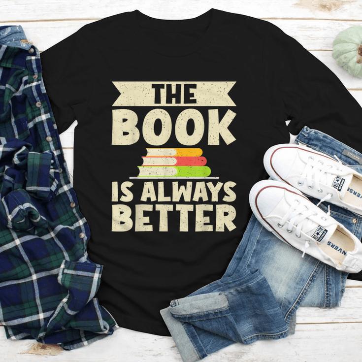 The Book Is Always Better Thriller Youth Long Sleeve Tee