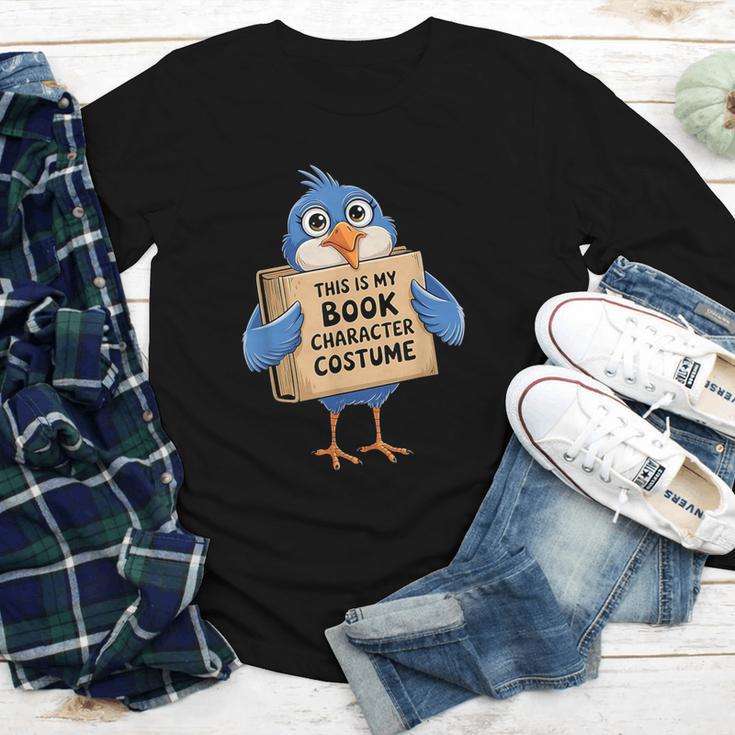 This Is My Book Character Costume Pigeon Kids Reading Youth Long Sleeve Tee This Is My Book Character Costume Pigeon Kids Reading Youth Long Sleeve Tee