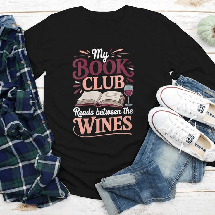 My Book Club Reads Between The Wines Youth Long Sleeve Tee