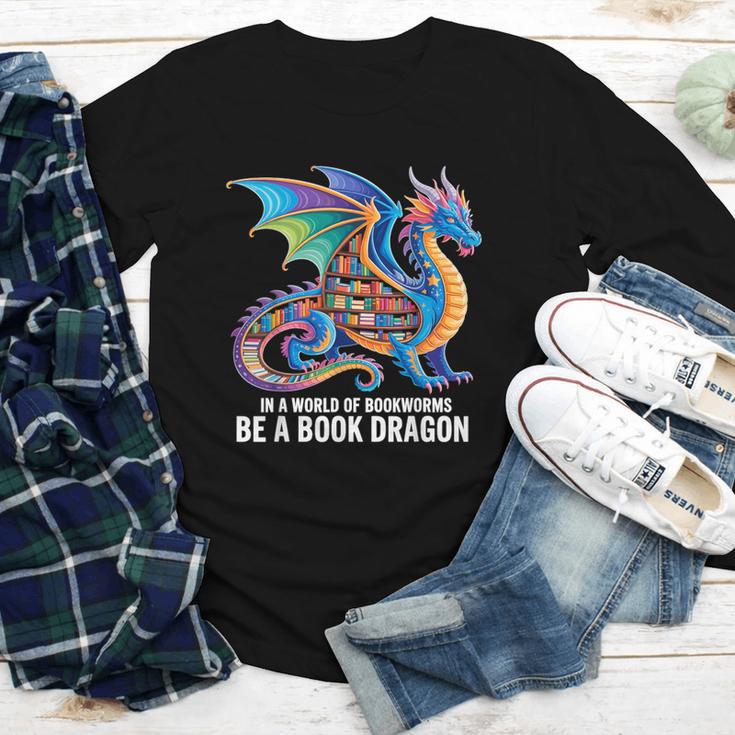 Be a Book Dragon Reading Youth Long Sleeve Tee