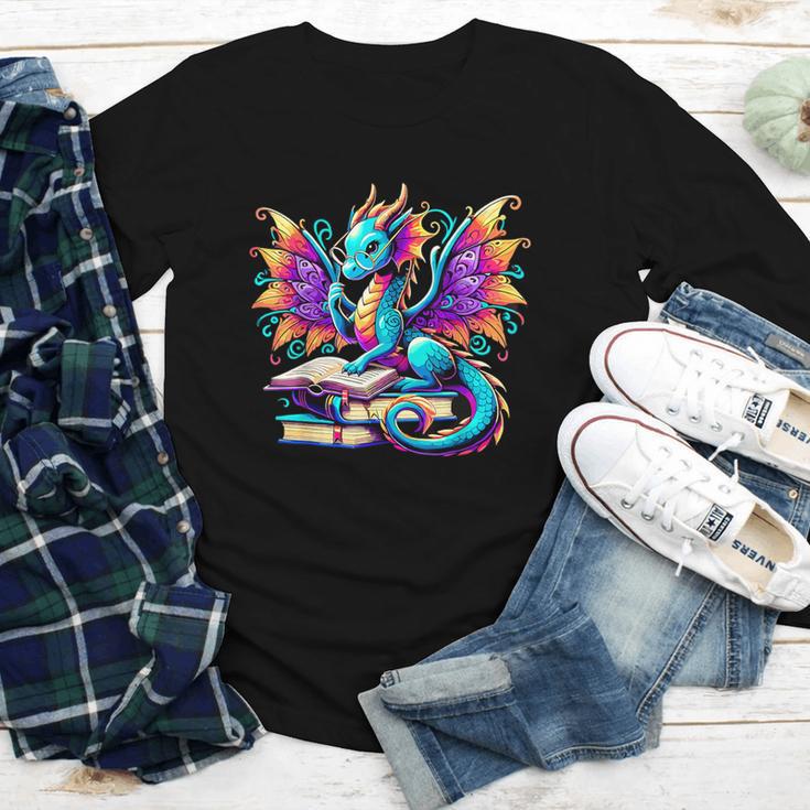 Book Dragon Reading Youth Long Sleeve Tee