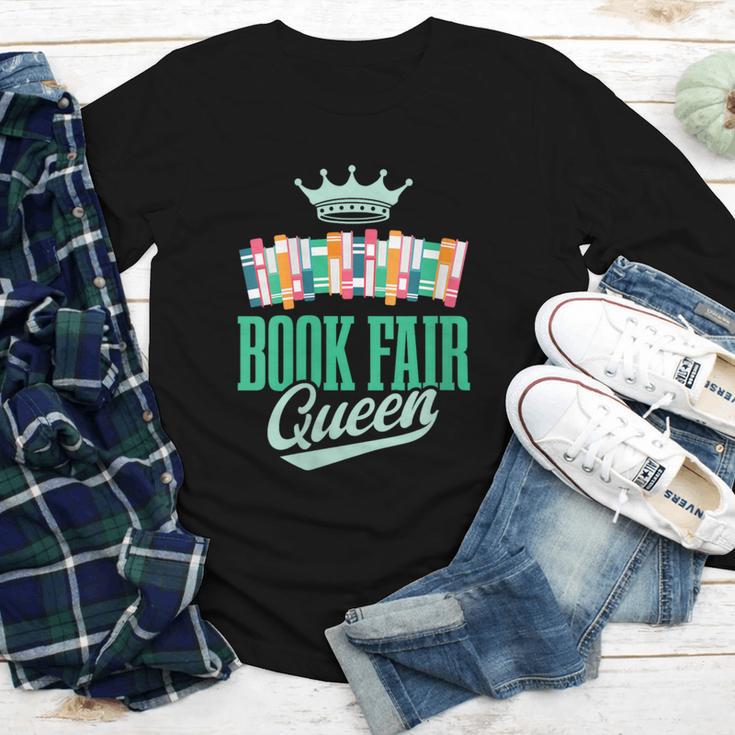 Book Fair Queen Literature School Book Fair Event Youth Long Sleeve Tee Book Fair Queen Literature School Book Fair Event Youth Long Sleeve Tee
