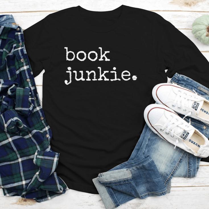 Book Junkie Reading Shirts Youth Long Sleeve Tee