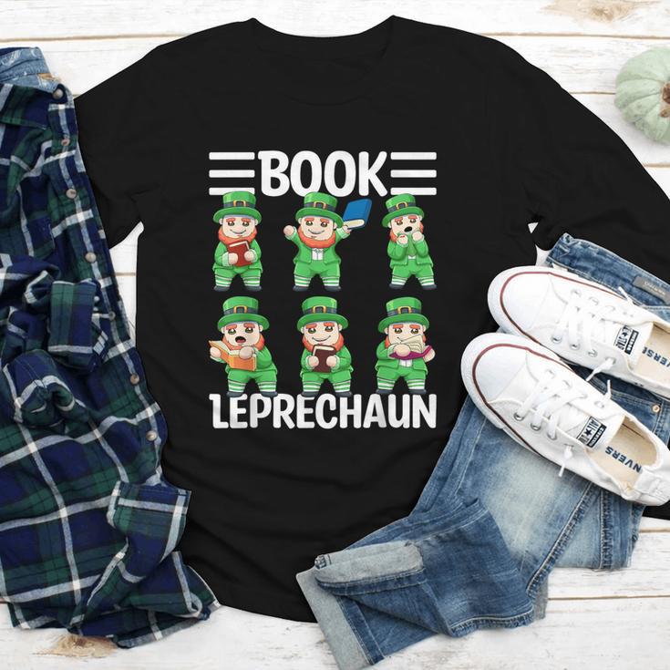 Book Leprechaun St Patrick's Day Library Librarian Reading Youth Long Sleeve Tee