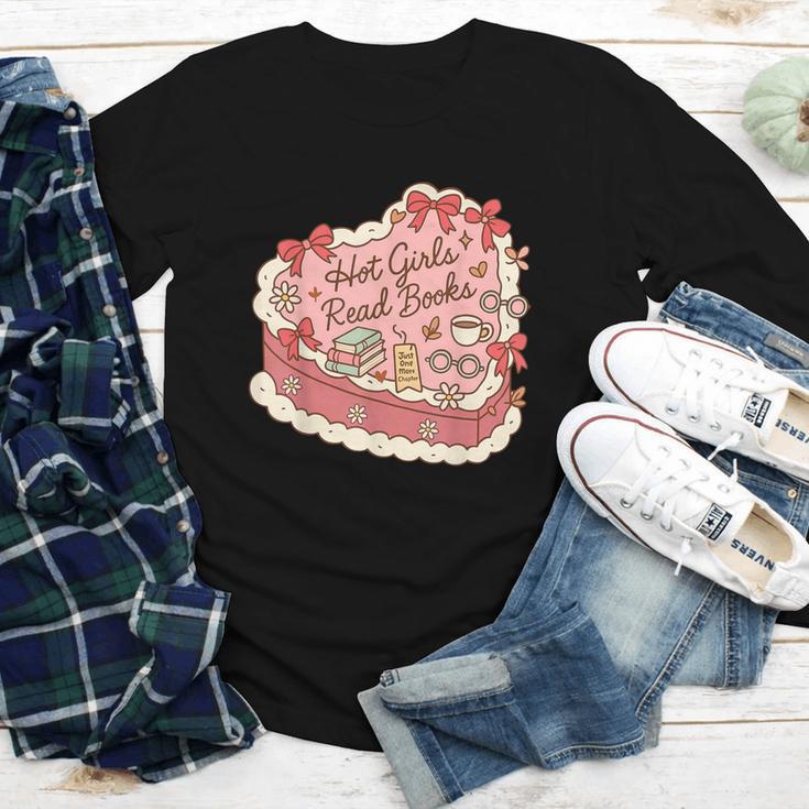 Book Lover Hot Girls Read Books Tee Youth Long Sleeve Tee Book Lover Hot Girls Read Books Tee Youth Long Sleeve Tee