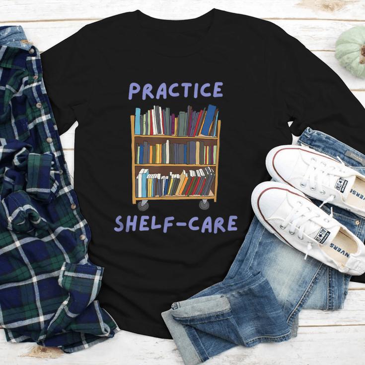 Book Lover Pun Practice Shelf-Care Youth Long Sleeve Tee Book Lover Pun Practice Shelf-Care Youth Long Sleeve Tee