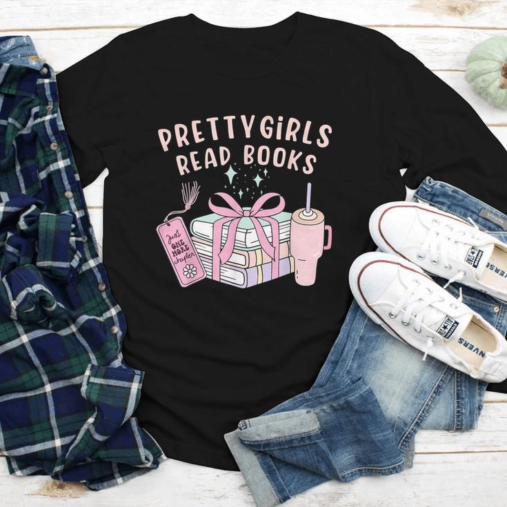 Book Lover's Pretty Girl's Read Books Youth Long Sleeve Tee