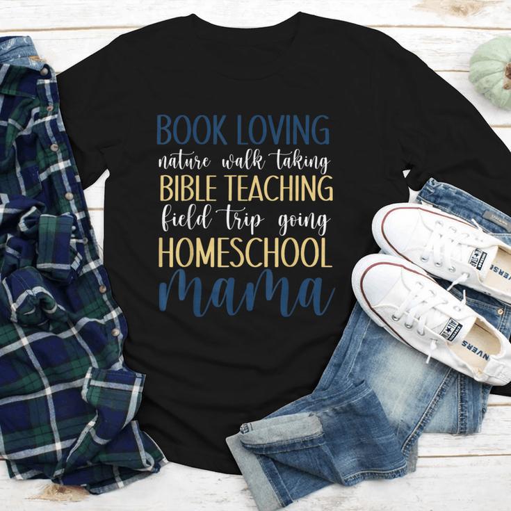 Book Loving Nature Walk Taking Bible Teaching Field Trip Youth Long Sleeve Tee