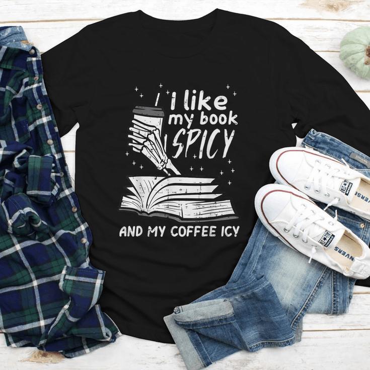 I Like My Book Spicy Read Reading Librarian Men Women Kids Youth Long Sleeve Tee I Like My Book Spicy Read Reading Librarian Men Women Kids Youth Long Sleeve Tee