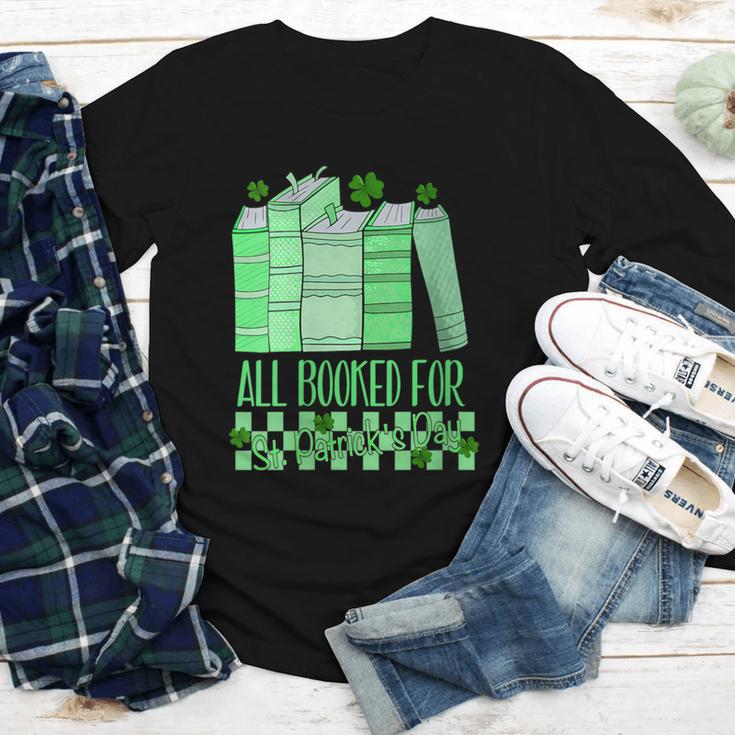 All Booked For St Patrick's Day Book Lover Lucky Shamrock Youth Long Sleeve Tee All Booked For St Patrick's Day Book Lover Lucky Shamrock Youth Long Sleeve Tee