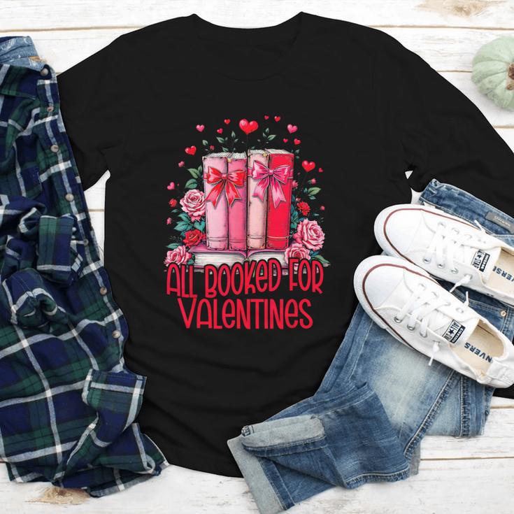 All Booked For Valentines Book Lovers Teacher Valentines Youth Long Sleeve Tee