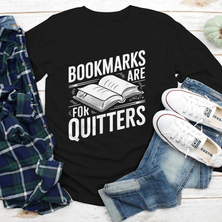 Bookmarks Quote Library Book Reader Youth Long Sleeve Tee