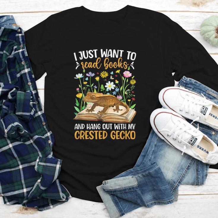 Books And Crested Gecko Owner Crestie Lover Youth Long Sleeve Tee Books And Crested Gecko Owner Crestie Lover Youth Long Sleeve Tee